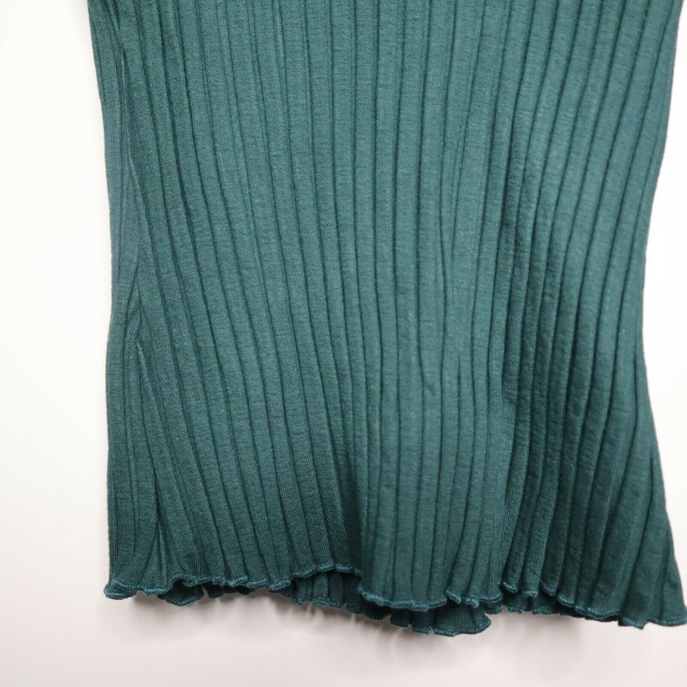 NWT Lovers + Friends Cut Out Turtleneck in Emerald Green SZ XL - Picture 6 of 10